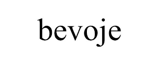 BEVOJE