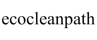 ECOCLEANPATH