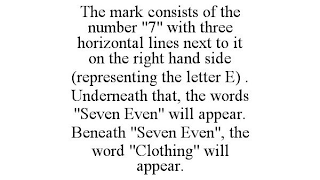 THE MARK CONSISTS OF THE NUMBER 