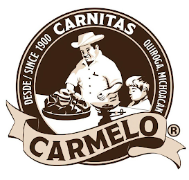 DESDE / SINCE 1900 CARNITAS QUIROGA, MICHOACÁN CARMELO