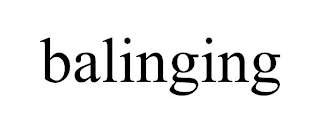 BALINGING