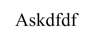 ASKDFDF