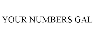 YOUR NUMBERS GAL