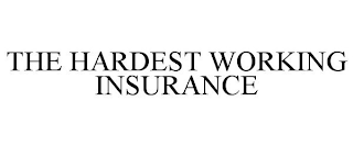 THE HARDEST WORKING INSURANCE