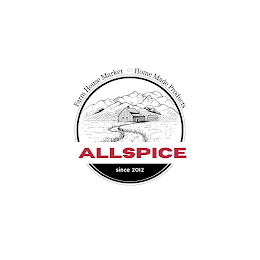 ALLSPICE SINCE 2012 FARM HOUSE MARKET HOME MADE PRODUCTS