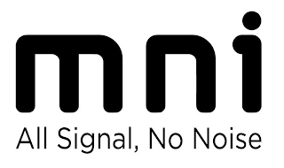 MNI ALL SIGNAL, NO NOISE