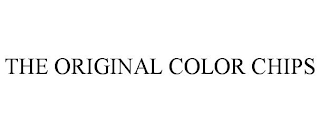 THE ORIGINAL COLOR CHIPS