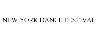 NEW YORK DANCE FESTIVAL
