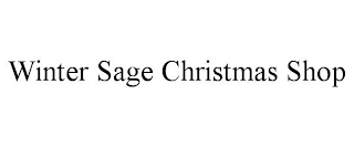WINTER SAGE CHRISTMAS SHOP