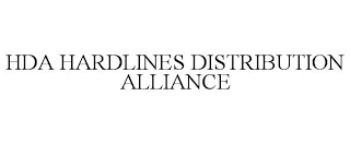 HDA HARDLINES DISTRIBUTION ALLIANCE