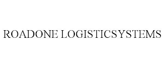 ROADONE LOGISTICSYSTEMS