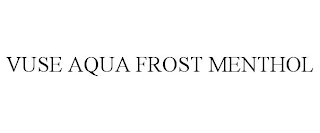 VUSE AQUA FROST MENTHOL