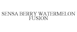 SENSA BERRY WATERMELON FUSION