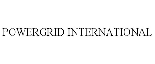 POWERGRID INTERNATIONAL