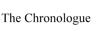 THE CHRONOLOGUE