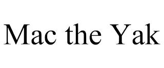 MAC THE YAK