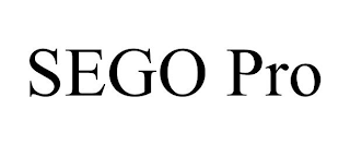 SEGO PRO