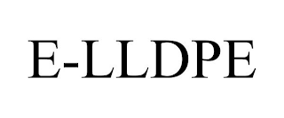 E-LLDPE