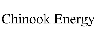 CHINOOK ENERGY
