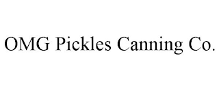 OMG PICKLES CANNING CO