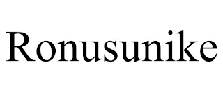 RONUSUNIKE
