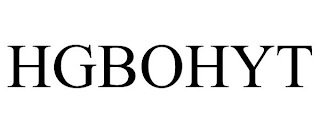 HGBOHYT