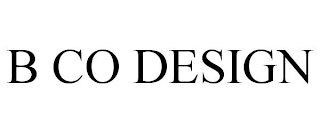 B CO DESIGN