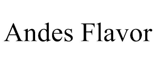 ANDES FLAVOR