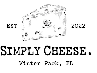 EST 2022 SIMPLY CHEESE. WINTER PARK, FL