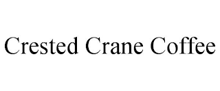 CRESTED CRANE COFFEE