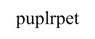PUPLRPET