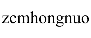 ZCMHONGNUO