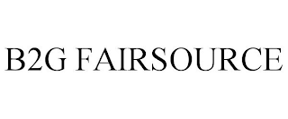 B2G FAIRSOURCE