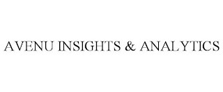 AVENU INSIGHTS & ANALYTICS