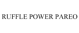 RUFFLE POWER PAREO