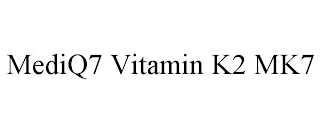 MEDIQ7 VITAMIN K2 MK7