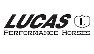 LUCAS L PERFORMANCE HORSES