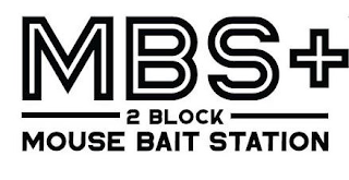 MBS+ 2 BLOCK MOUSE BAIT STATION