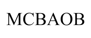 MCBAOB
