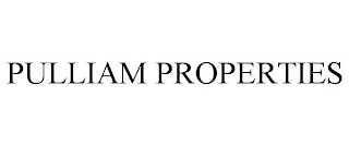 PULLIAM PROPERTIES
