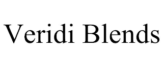 VERIDI BLENDS