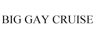 BIG GAY CRUISE