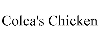 COLCA'S CHICKEN