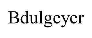 BDULGEYER
