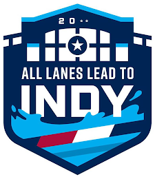 ALL LANES LEAD TO INDY 2 0 * *