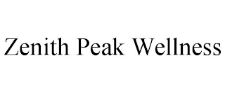 ZENITH PEAK WELLNESS