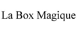 LA BOX MAGIQUE