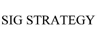 SIG STRATEGY