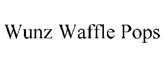 WUNZ WAFFLE POPS