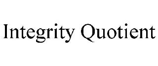 INTEGRITY QUOTIENT